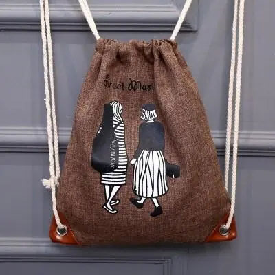 束口時(shí)尚麻繩款